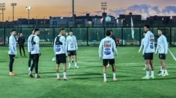 تدريب منتخب مصر المسائي في مشروع الهدف استعدادًا لأمم أفريقيا يعزز جاهزية الفريق 1